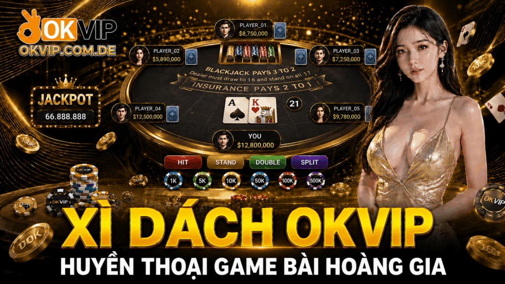 game bài Xì dách okvip